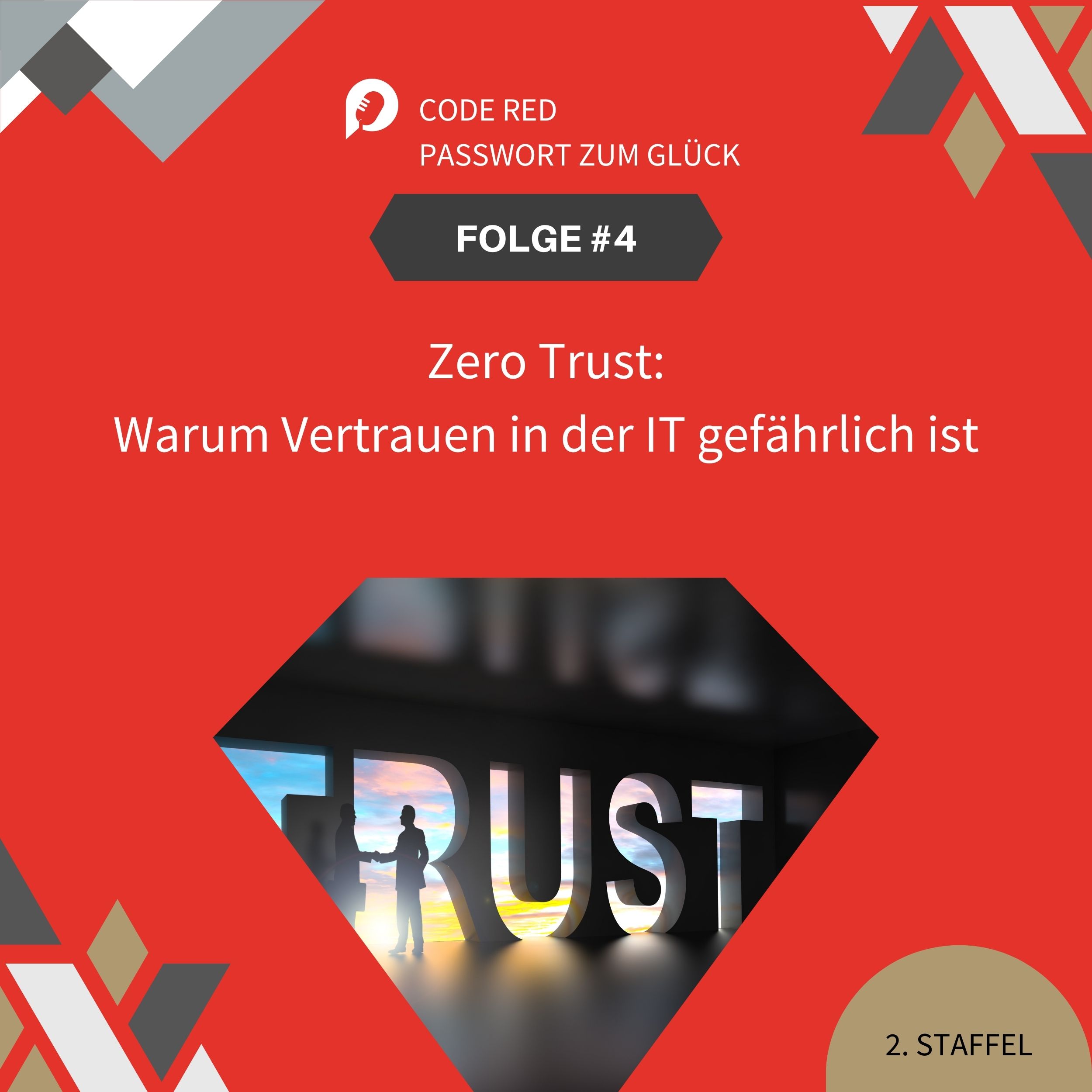 Titelbild zum Podcast über Zero Trust.