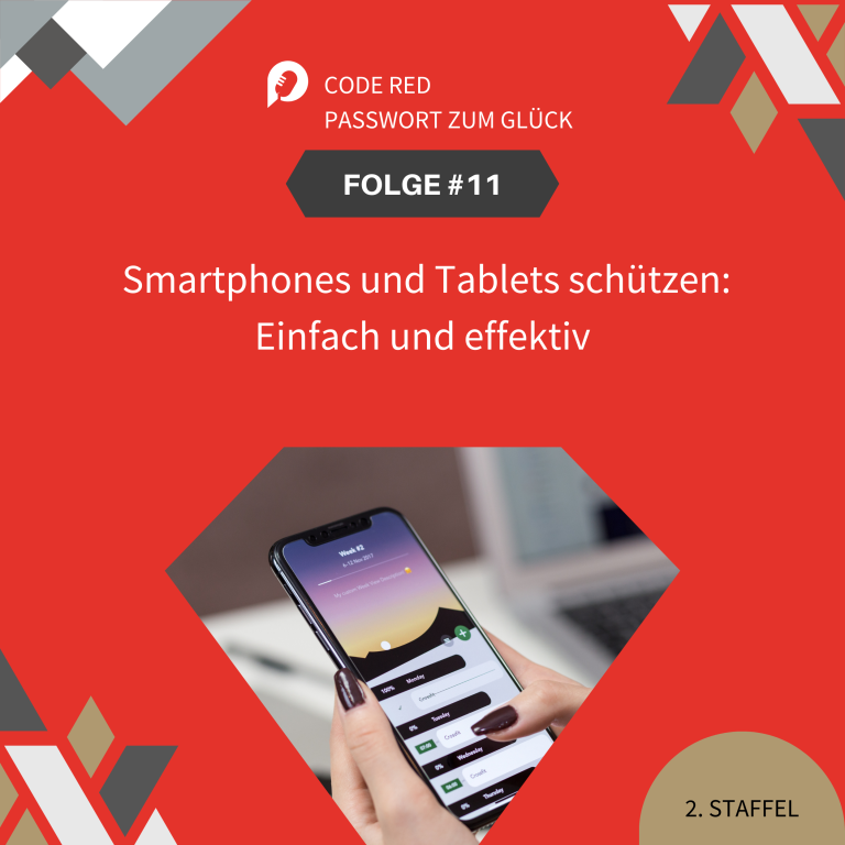 Podcast-Folge über Smartphone- und Tablet-Sicherheit mit einfachen Schutzmaßnahmen