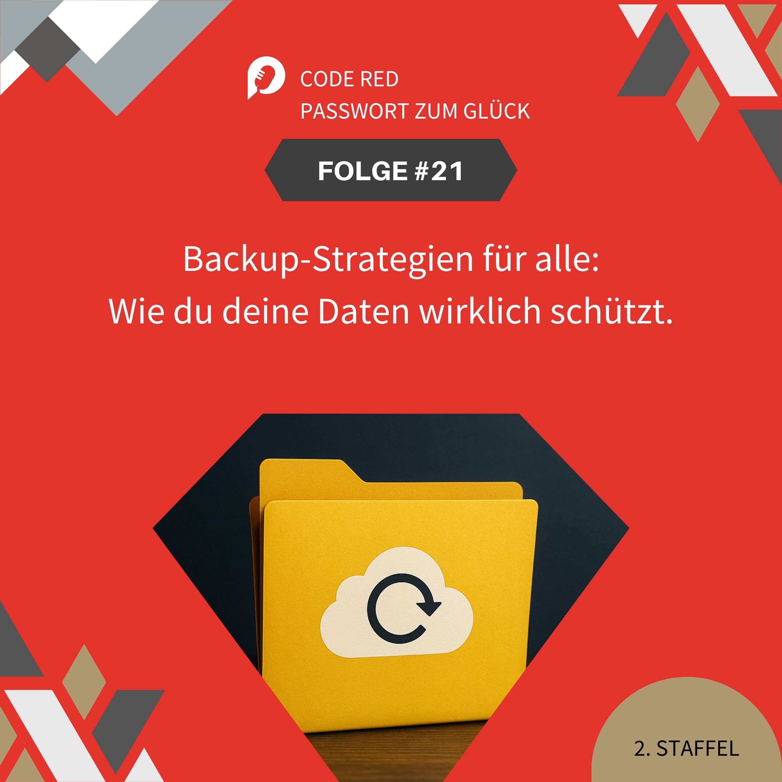 Ein gelber Dateiordner auf einem Laptop in natürlicher Lichtumgebung – Symbolbild für Datensicherung